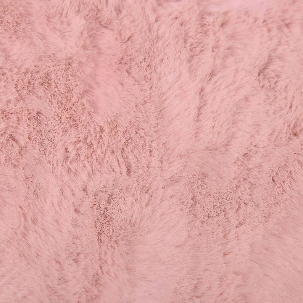 Tappeto antiscivolo in sintetica di coniglio OLITE Rosa 42021718