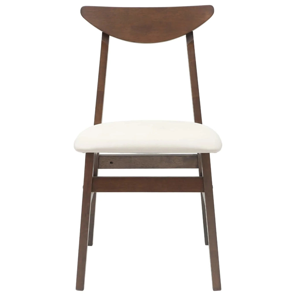 Sedie da pranzo 2 pcs Marrone Chiaro 42 x 47.5 x 81 cm