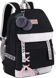 Zak da adulto - Borsa scolastica unisex in grigio/nero Borsa