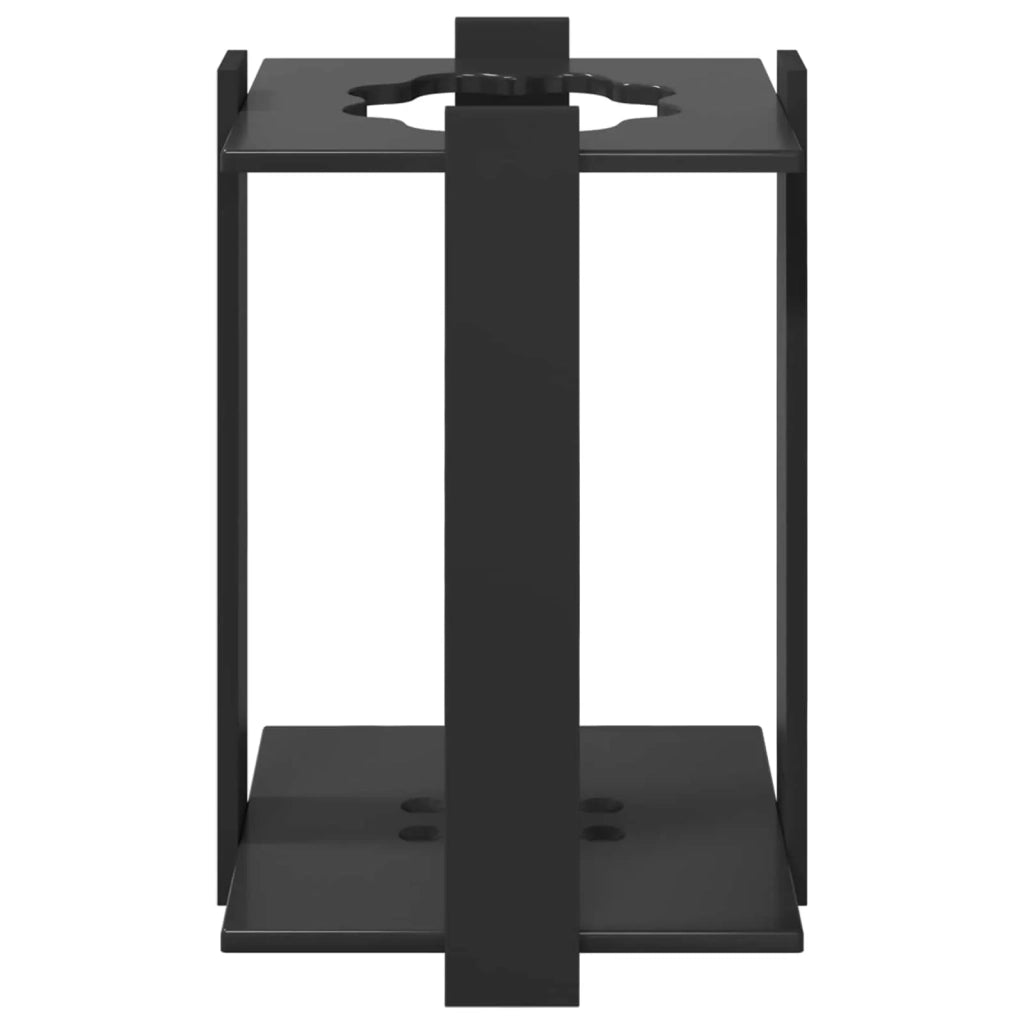 Supporto per stecche da biliardo Legno ingegnerizzato Nero 8006783