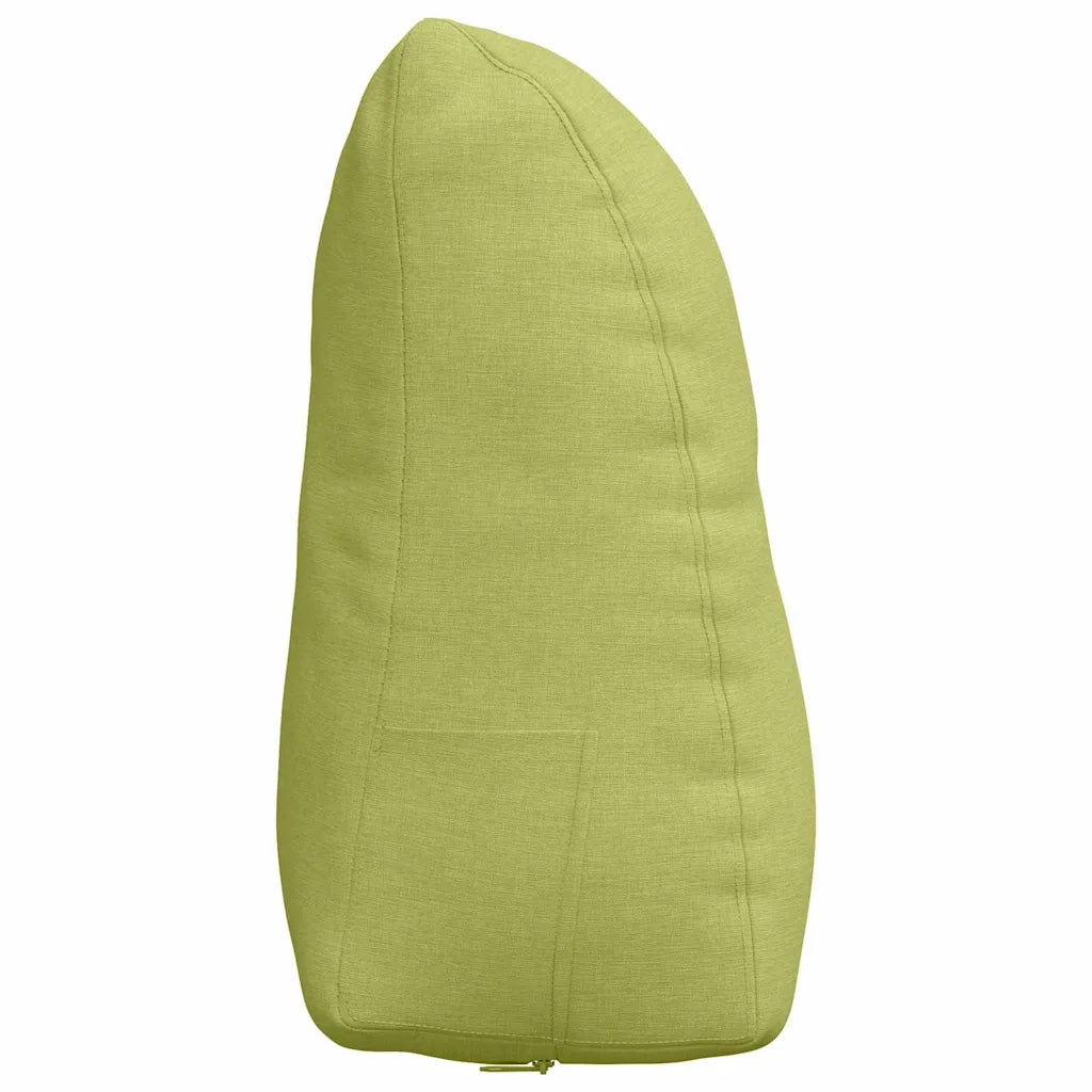Cuscino per Schiena Verde chiaro 45 x 24 x 50 cm Tessuto 42014364