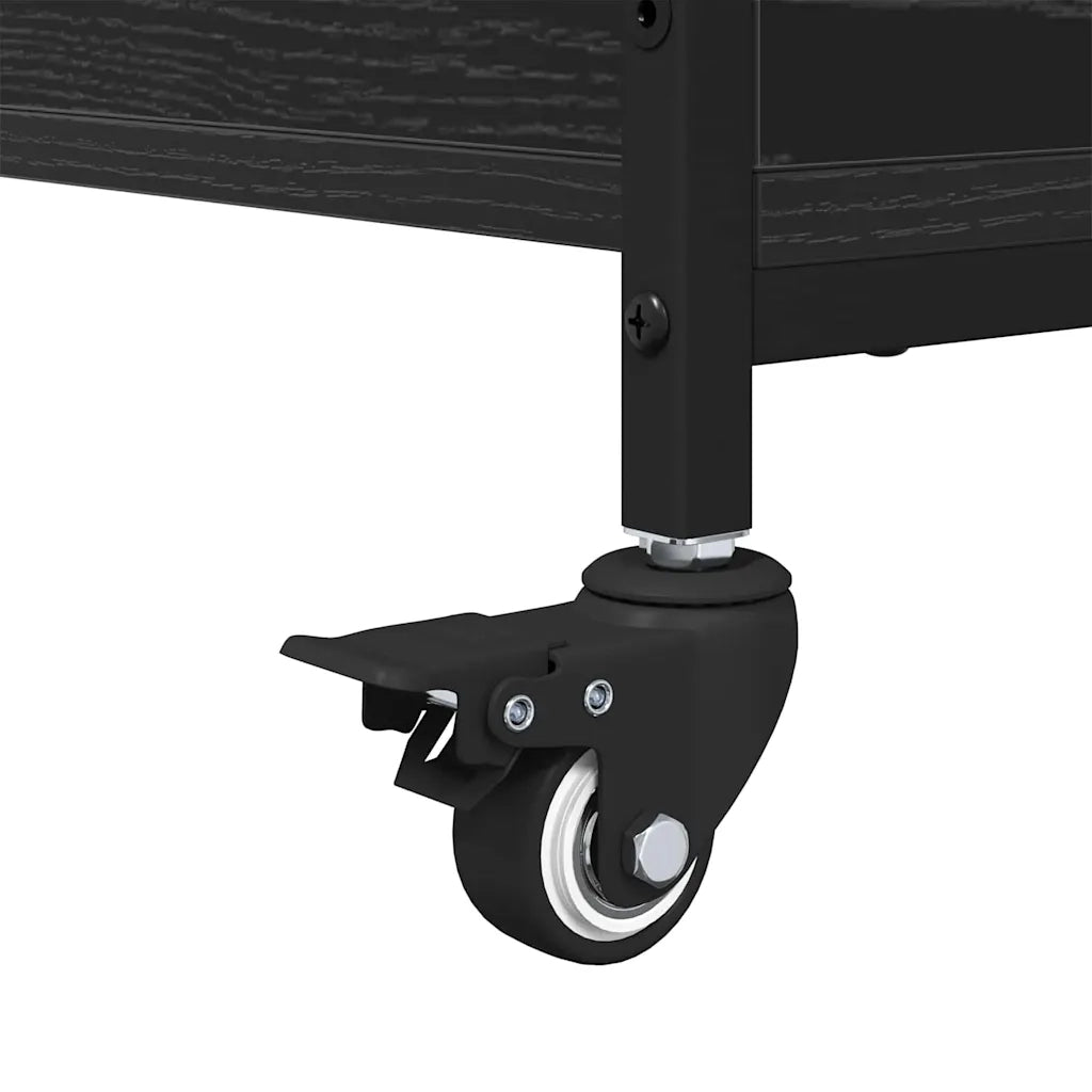 Tavolino da salotto Rovere Nero 91 x 55 x 32 cm 883003
