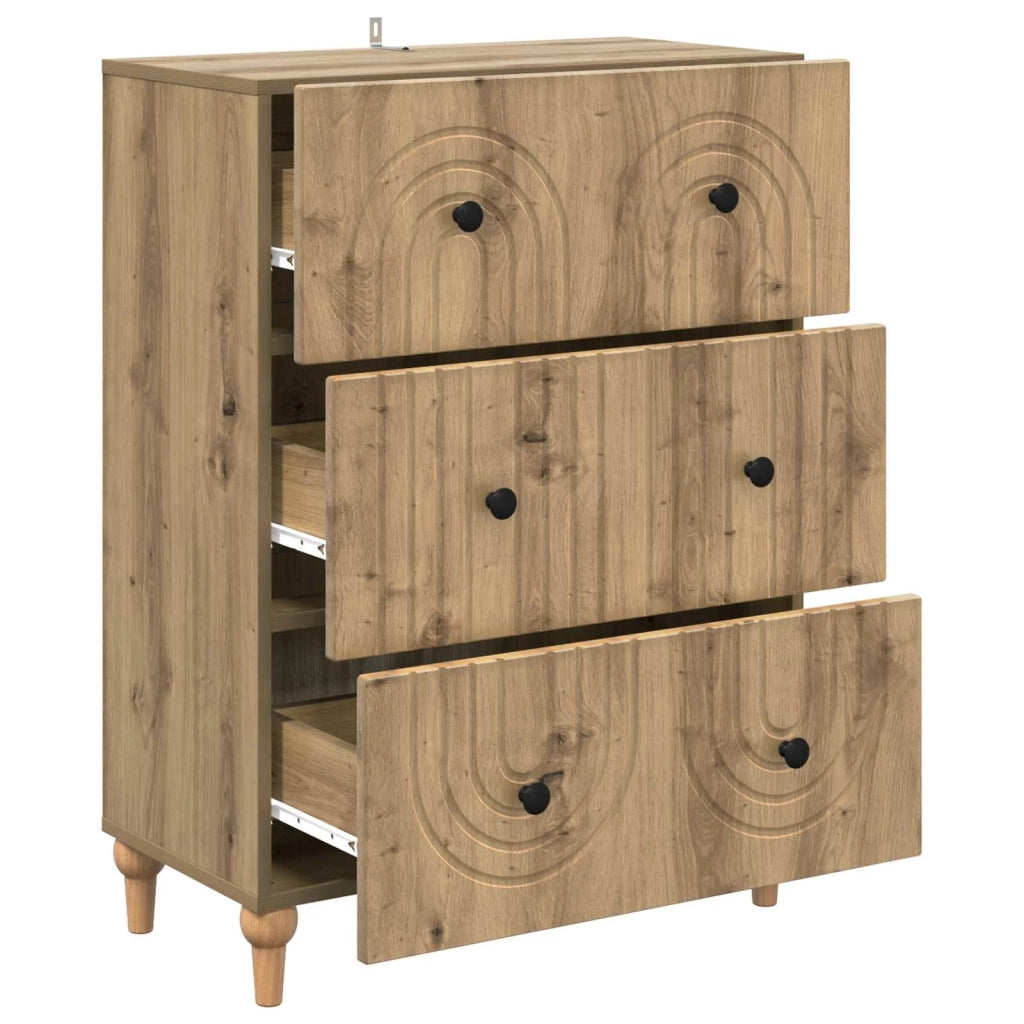 Mobile con Cassetti Rovere Artigianale 66 x 34,5 x 90 cm 894154