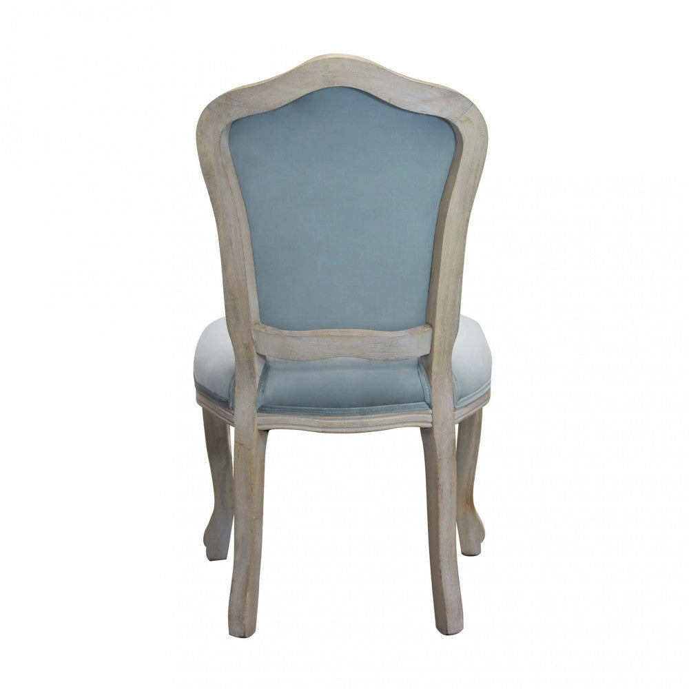 Sedia Charlene 52x50x100 h cm in Legno Grigio