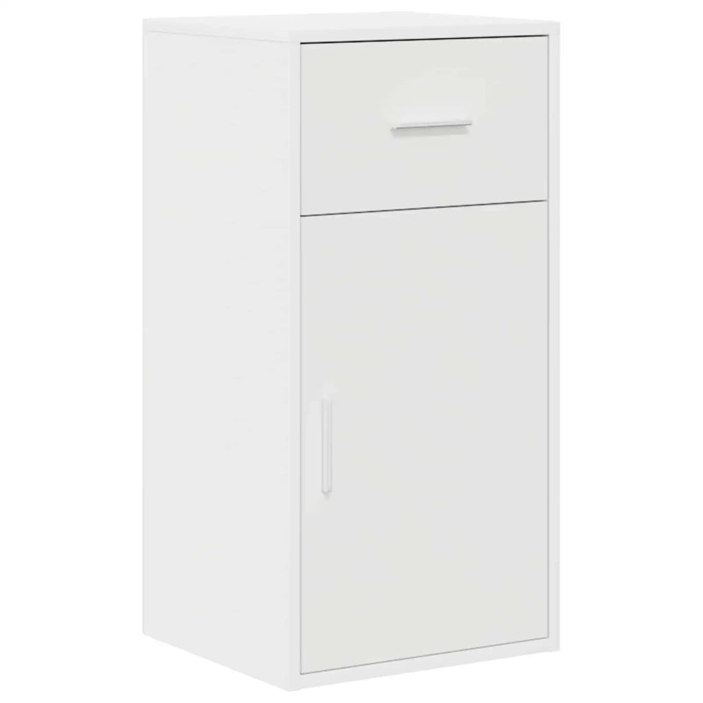Credenza con cassetto Bianco 38 x 34 x 75 cm 869546