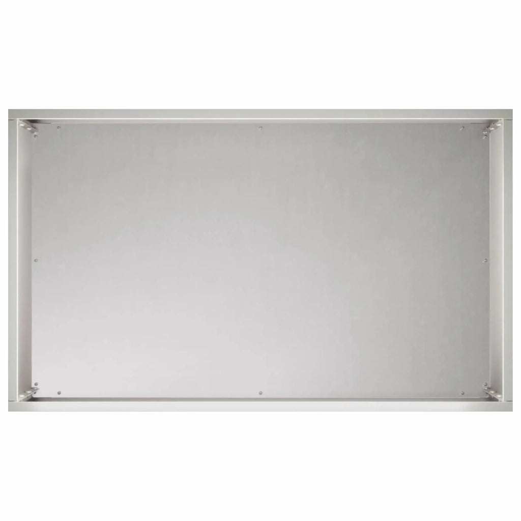 Vaso da giardino 2 pz Argento 50 x 30 x 40 cm Acciaio Inox 8005521
