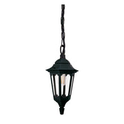 Lampada sospensione esterna nera Parish Mini E27 60W Elstead