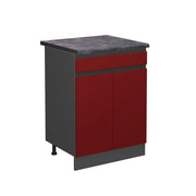 Vicco Base da cucina Rosso 60 cm , AP Antracite