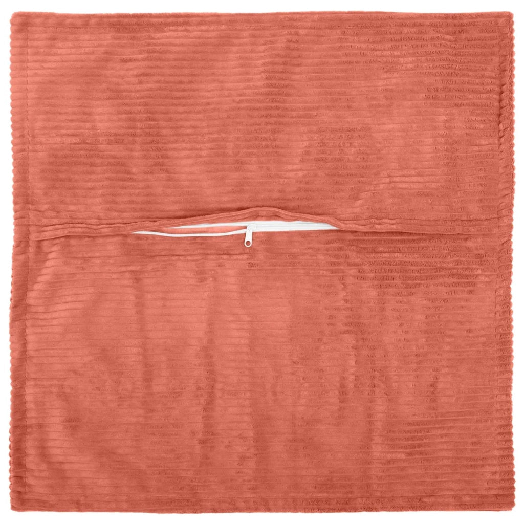 Federa 2 pz HOUTEN Rosso Arancio 55 x 55 cm corduroy 920423