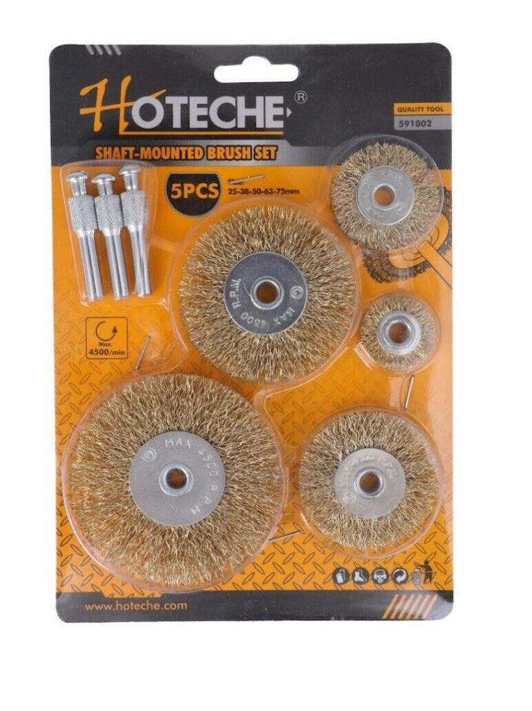 SPAZZOLE CIRCOLARI ROTATIVE MINI SPAZZOLA DISCO 25 - 38 - 50 - 63 - 75 mm