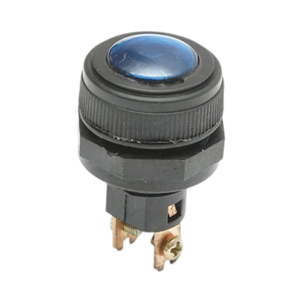 Spia luminosa blu 12V/10A–24V/5A 2 pin universale