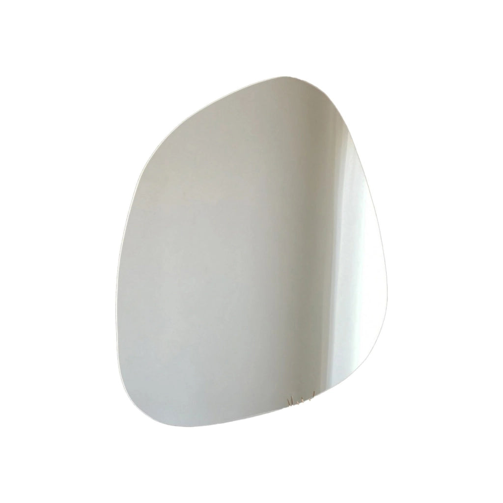 Moscufo, Specchio Forma Irregolare, 2.2x58h cm Bianco