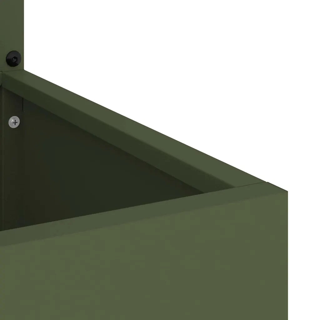 Schermo per privacy in giardino Oliver verde 32 x 32 x 150 cm 876381