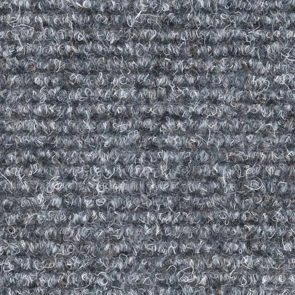 Tappetini per scale autoadesivi 15 pz | Gradini per Scale 56x17x3 cm Grigio chiaro semicircolari