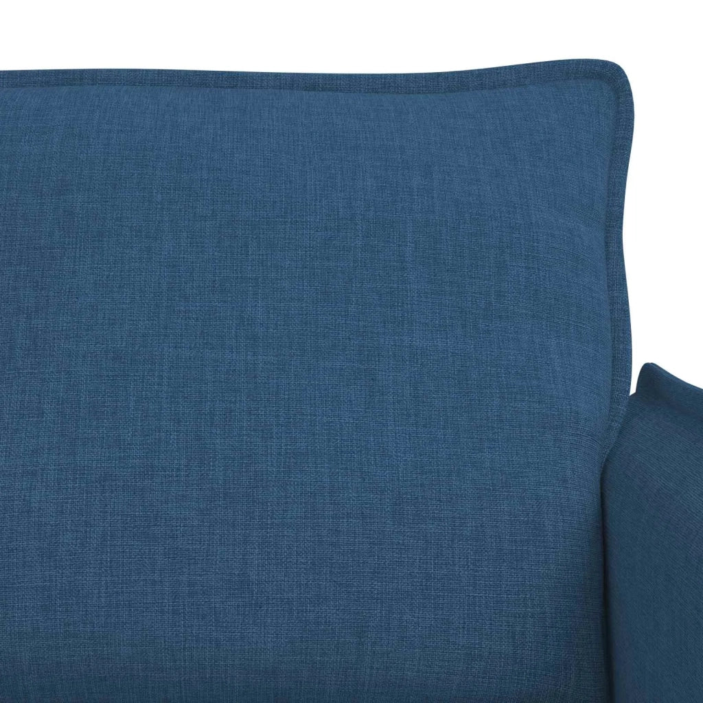 Set di divani 2 pcs Blu 156 x 82 x 85 cm Tessuto 3407573
