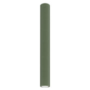 Lampada da soffitto KARBON 60 verde oliva