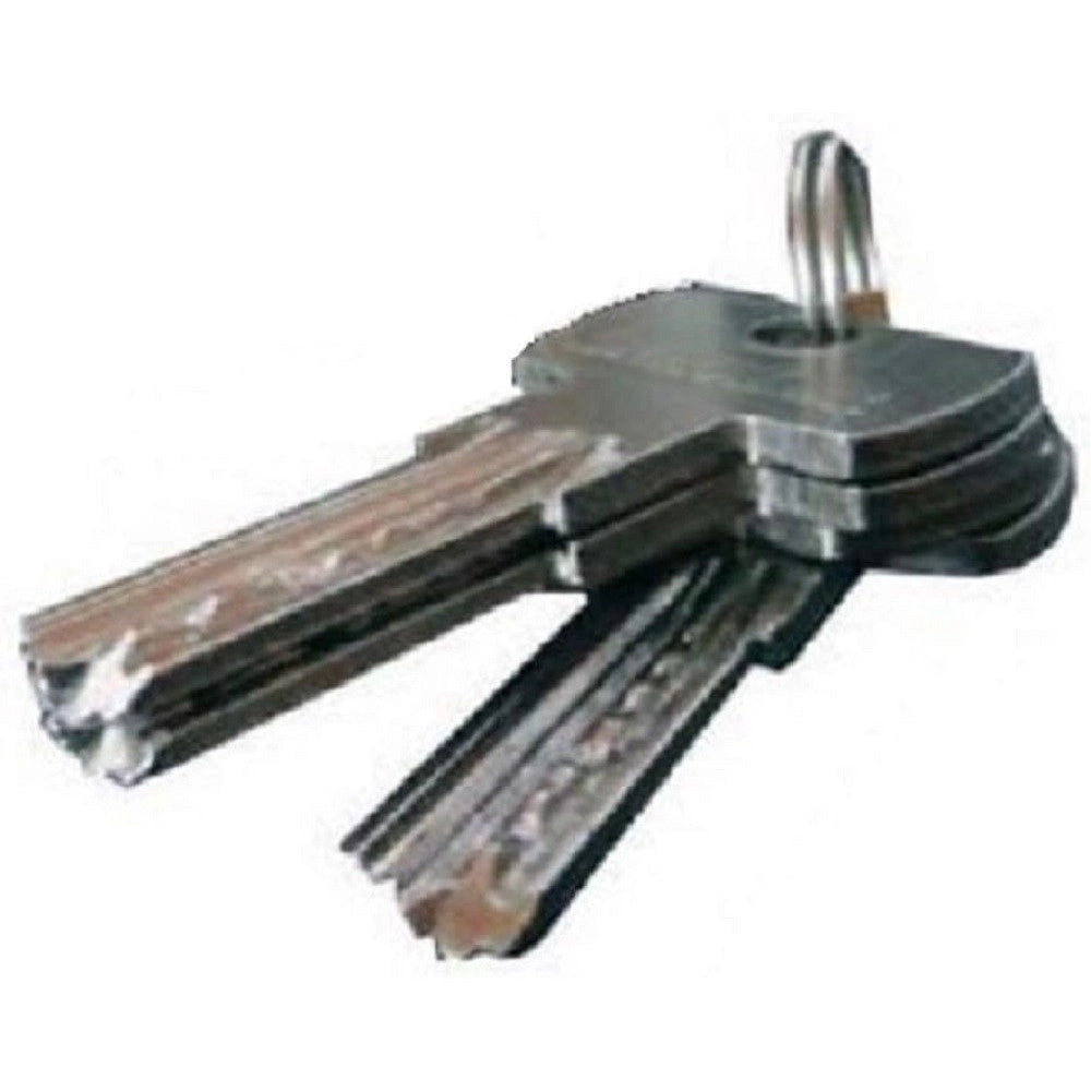 Trade Shop - Lucchetto Di Sicurezza Resistente Antiscasso Blindato In Acciaio -