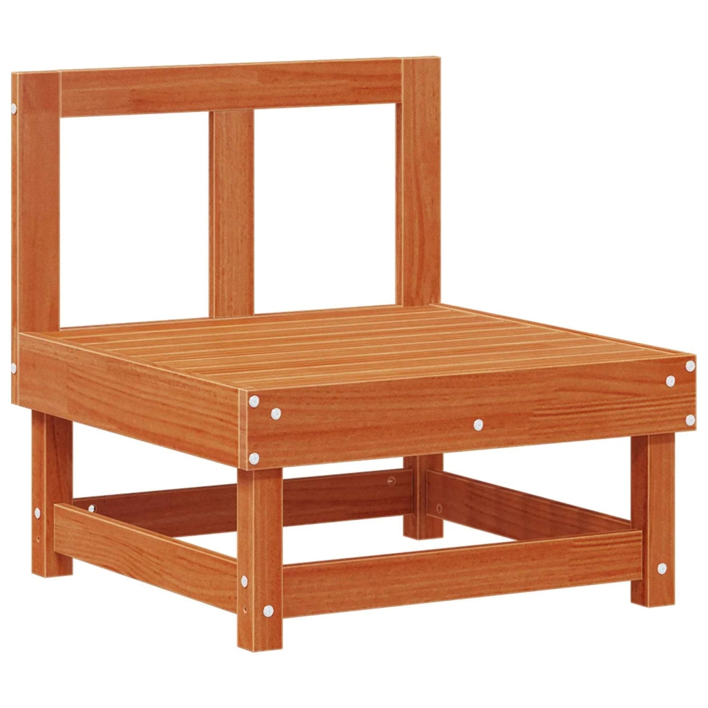 Set Lounge da Giardino 7 pcs Marrone Cera 3418126