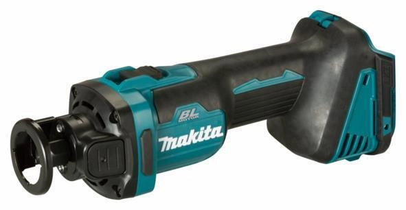 Makita DCO181Z LXT Rifilatore per Cartongesso Brushless 18V 6.35mm 32000 rpm 600W AWS XPT senza batteria colore Blu Nero