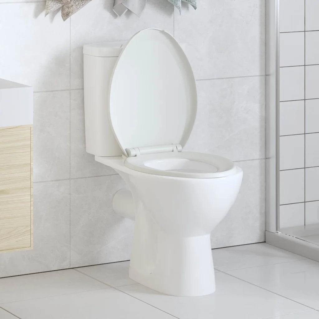 Copriwater Ammortizzato a Sgancio Rapido Bianco 145019