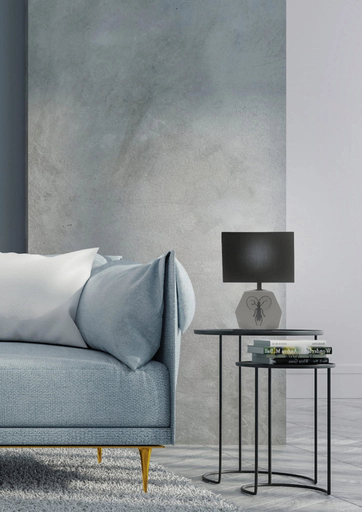Candellux ANIMI lampada da tavolo cemento grigio E14