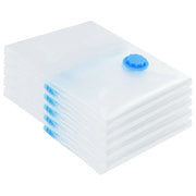 Sacchetti per Stoccaggio 5 pz Trasparente e Blu 60 x 40 cm CFW1465043