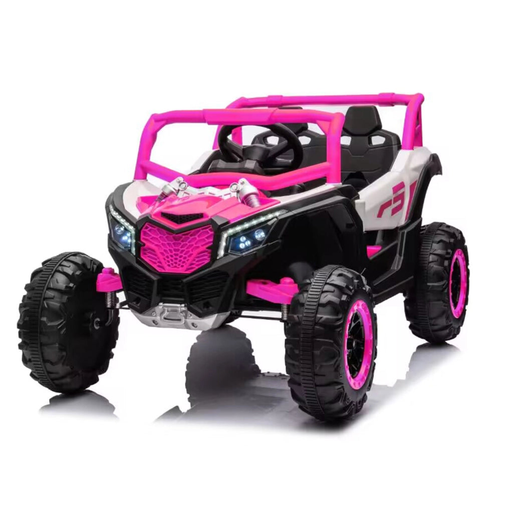 Auto elettrica per bambini ¨C Xylo ¨C 2 posti, telecomando, verde