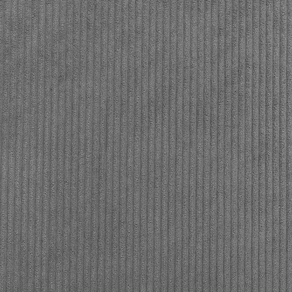 Testiera Grigio chiaro 160 cm Tessuto in Cords 3337728