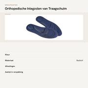 Inlegzoli ortopedici con schiuma di supporto - Inlegzoli per piedi piatti - Inlegzoli per hielspoor - Inlegzoli con materiali di sostegno morbidi