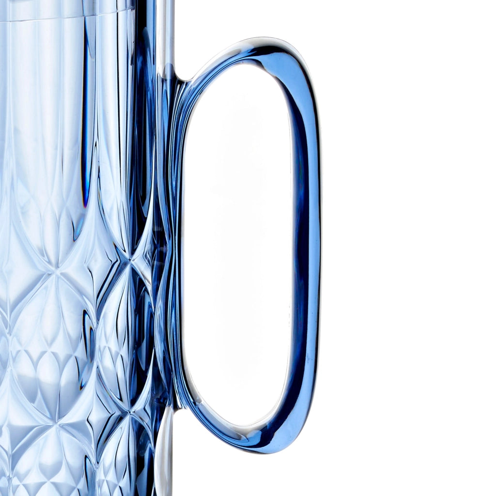 Caraffa Vanity con coperchio colore blu 1750 cc