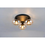 Divina Plafoniera a 3 Diffusori in Vetro GD Trio