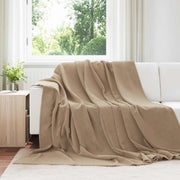 Coperta Cammello 220 x 240 cm Panno 42016763