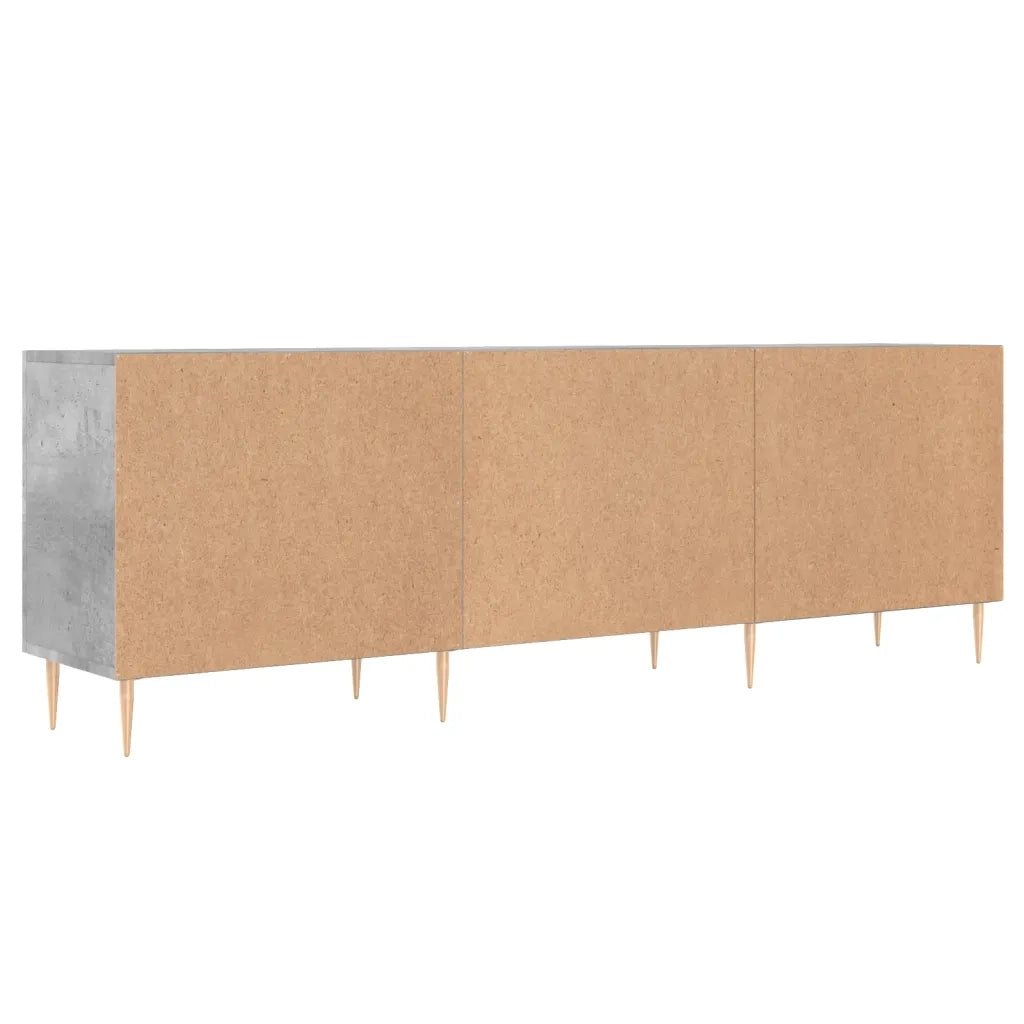 Mobile TV | Armadietto TV | Mobile Porta TV Grigio Cemento 150x30x50cm in Legno Multistrato