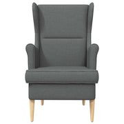 Poltrona | Sedia Relax Grigio scuro Tessuto