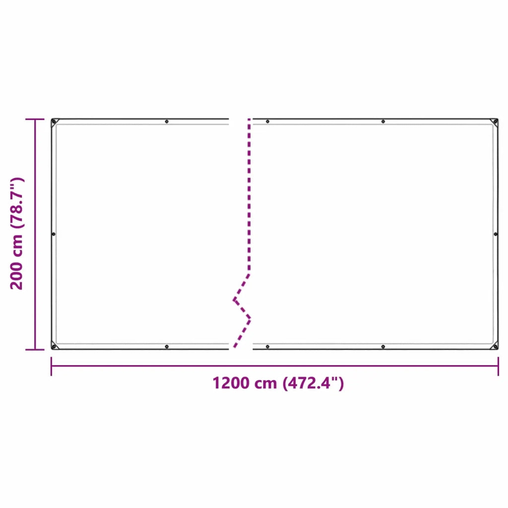 Copertura per Piante Trasparente 2 x 12 m PVC 3429347