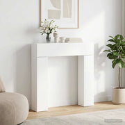 Cornice per camino Bianco 102 x 18 x 100,5 cm 8006598