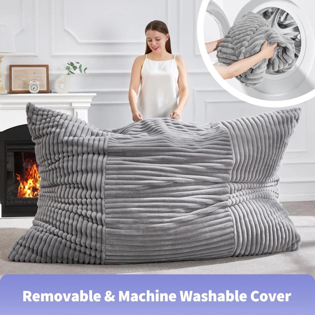 Poltrona Sacco Gigante Convertibile ¨C MINIMAL ¨C Tessuto, Relax