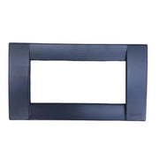VIMAR IDEA - PLACCA 4 MODULI BLU EURO MICALIZZATO