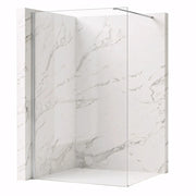 Parete Doccia Rea Flexi Transparent / Chrome 70