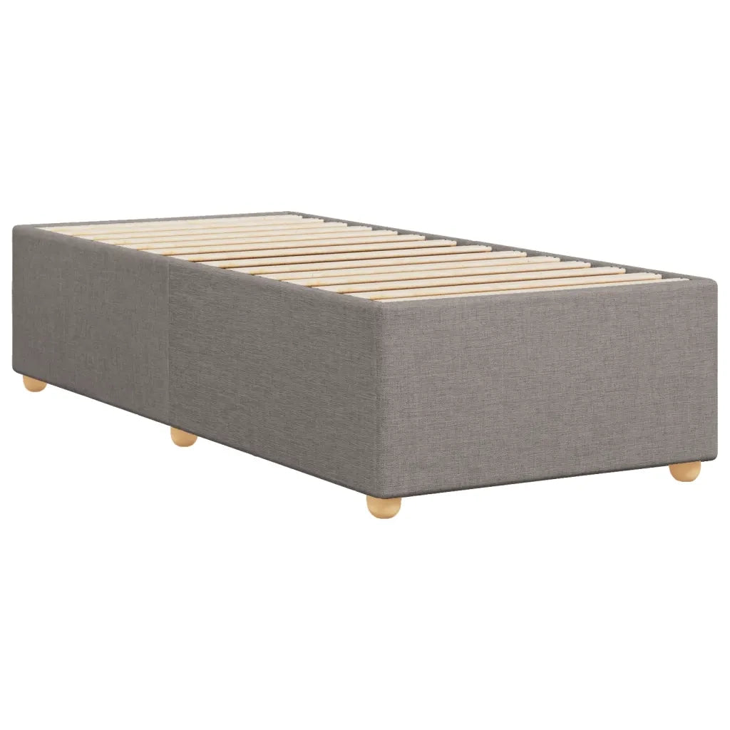 Giroletto senza Materasso Tortora 90x190 cm Tessuto 3284698
