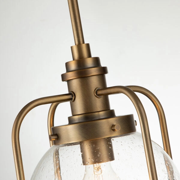 Lampada a sospensione Triocent ottone Ø24 E27 IP44
