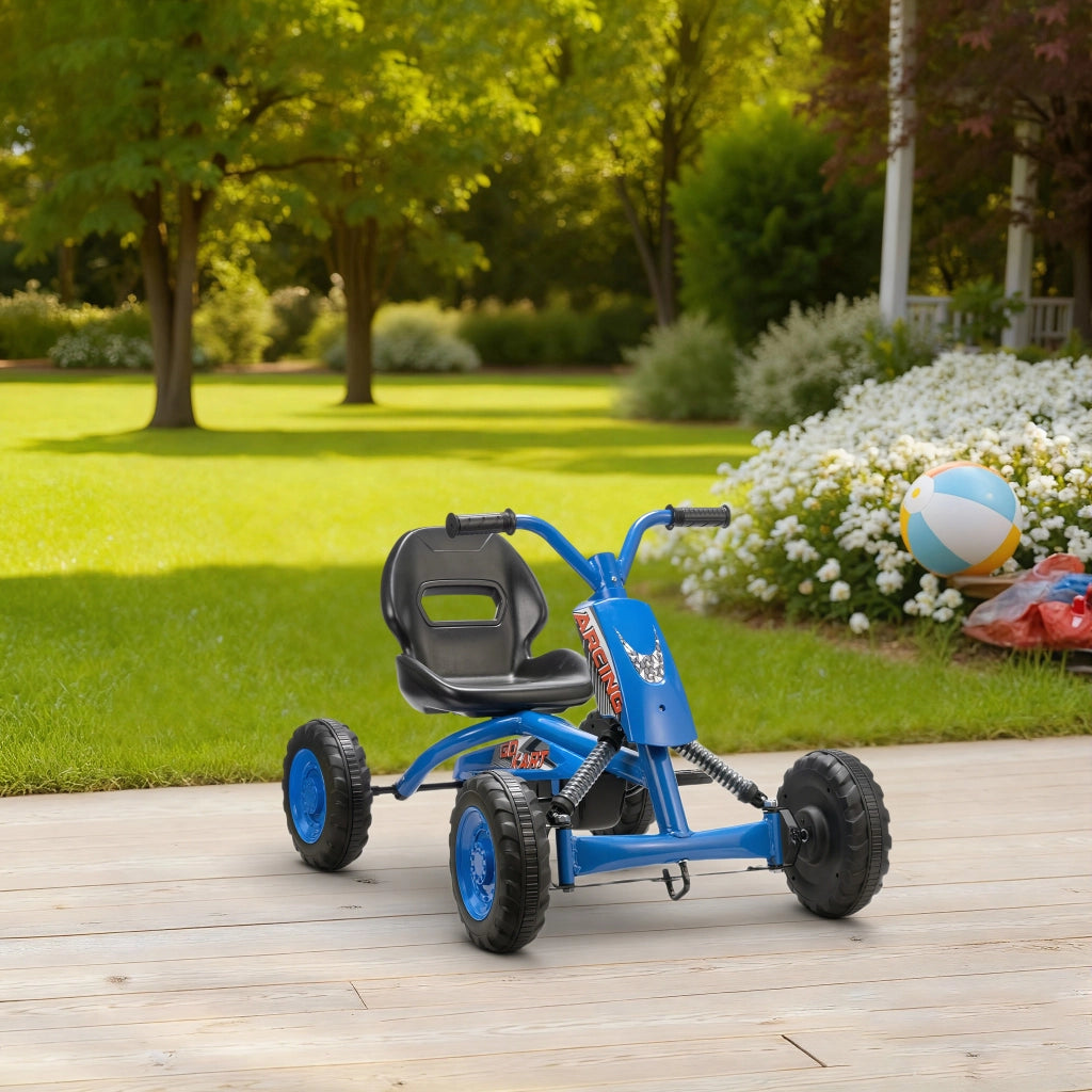 Go Kart per Bambini ¨C Minimal ¨C Acciaio PP Blu 30 kg