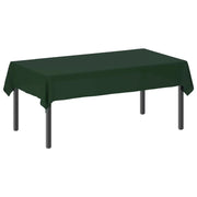 Tovaglia da Tavolo Rettangolare Verde Scuro 140 x 220 cm 42039997