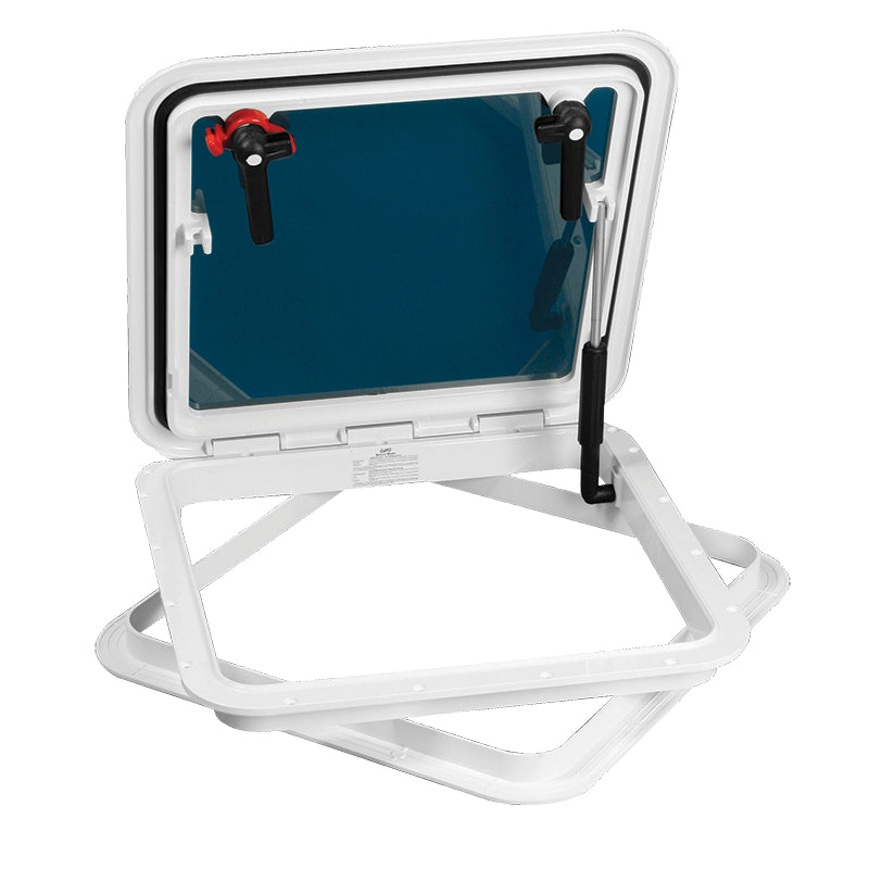 PASSO UOMO PLASTICA MM.480X480 TELESCOPIC HINGE