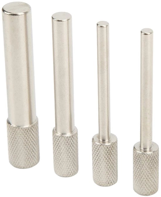 Set di Timbri per Borchie 4 pezzi - Timbri in Metallo - Sostituzione per Citroën 1.4/1.6 HDi - Set di Timbri per Borchie - Adatto per DV4TD/DV6TED4 - Qualità Elevata - Timbri per Borchie in Alta Qualità