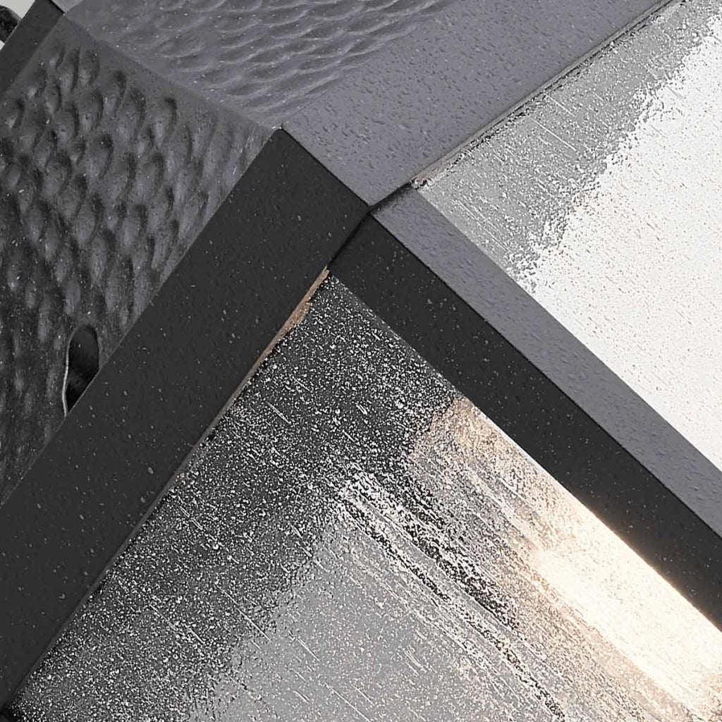 Applique esterna Springfield nero anticato E27 60W Kichler