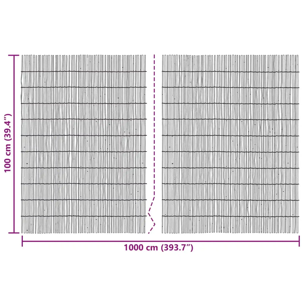 Recinzione per Giardino Carbonizzato 42031260
