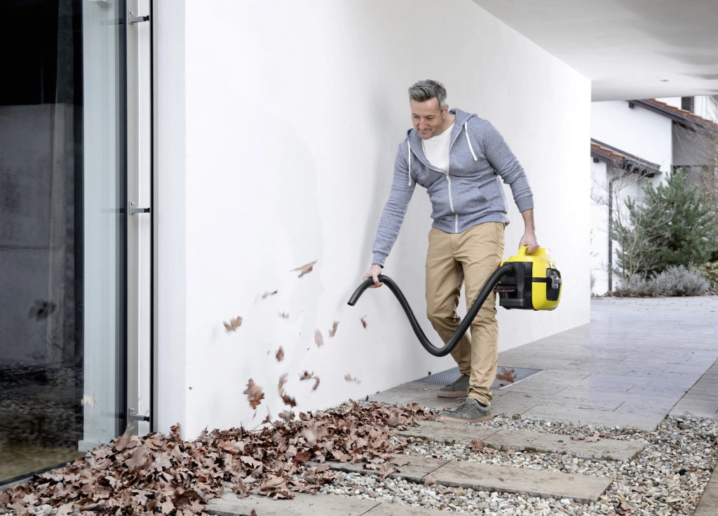 KARCHER Bidone aspiratutto solido liquidi a batteria WD 1 Battery - Potenza allacciata: 250 W - Capacità vano raccolta: 7 l - Materiale vano di raccolta: Plastica 