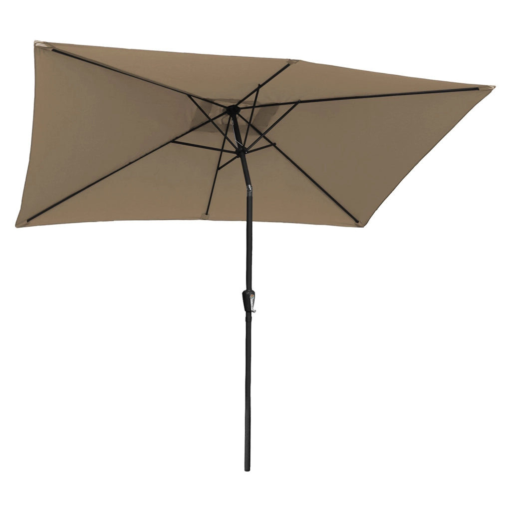 HAPUNAOmbrello rettangolare diritto 2x3m taupe