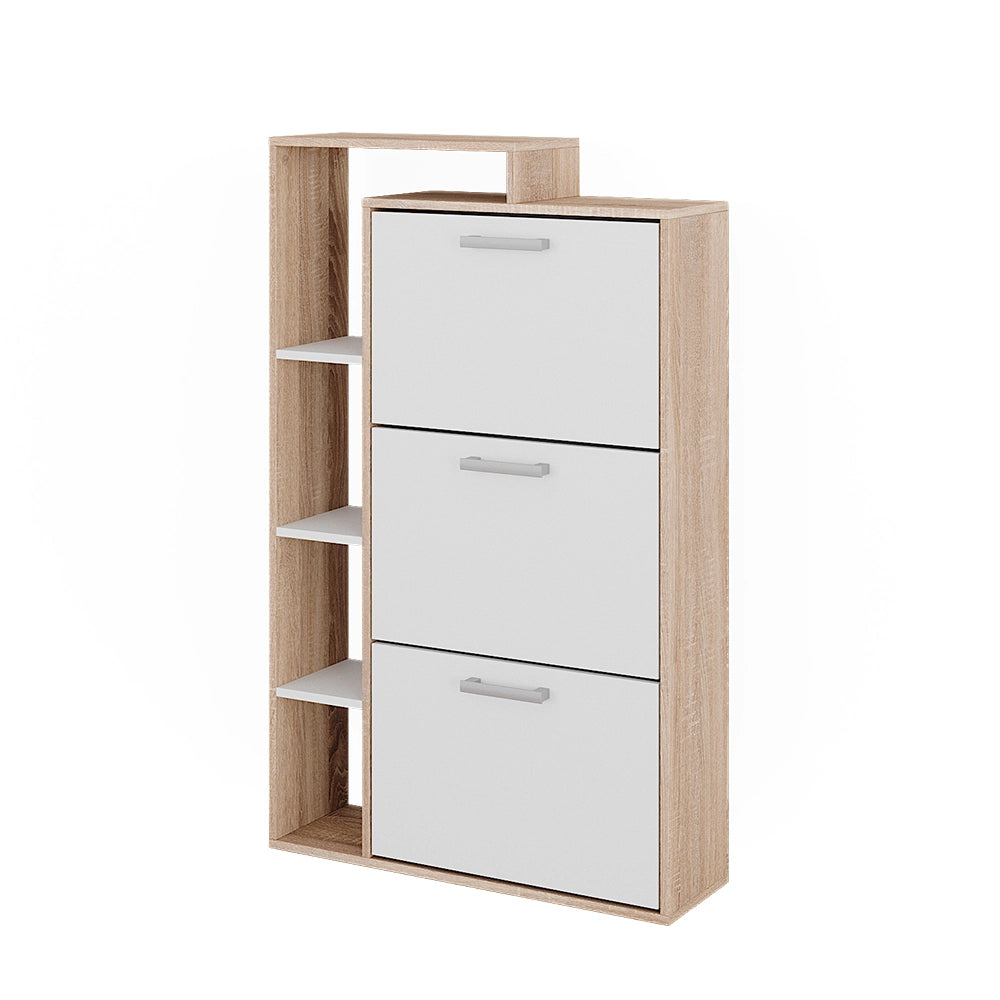 Vicco Scarpiera Sonoma 80 x 128.3 cm con 3 scomparti